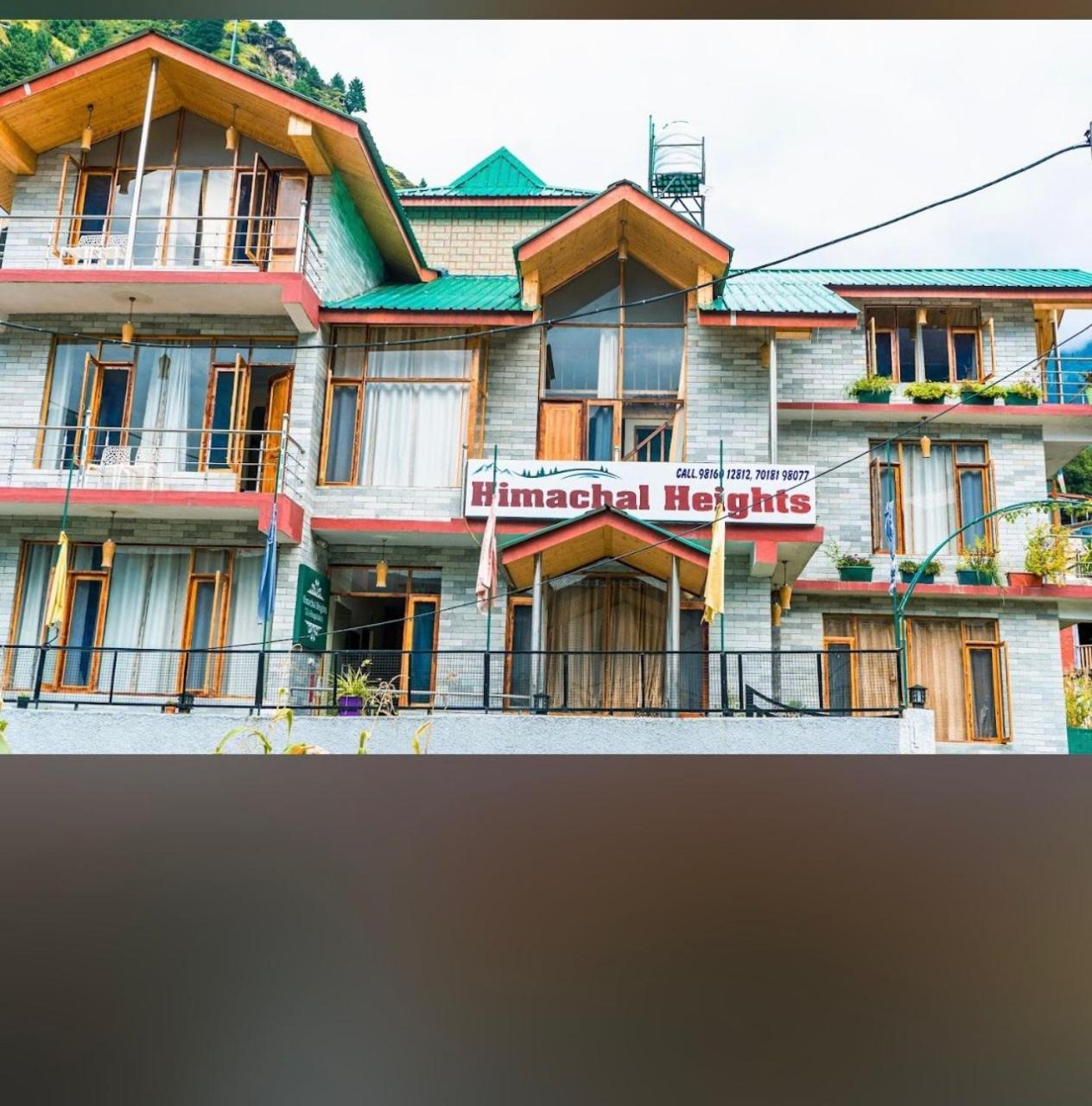 Hotel Himachal Heights Manāli Exteriér fotografie
